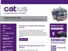 Tablet Screenshot of catbus.com